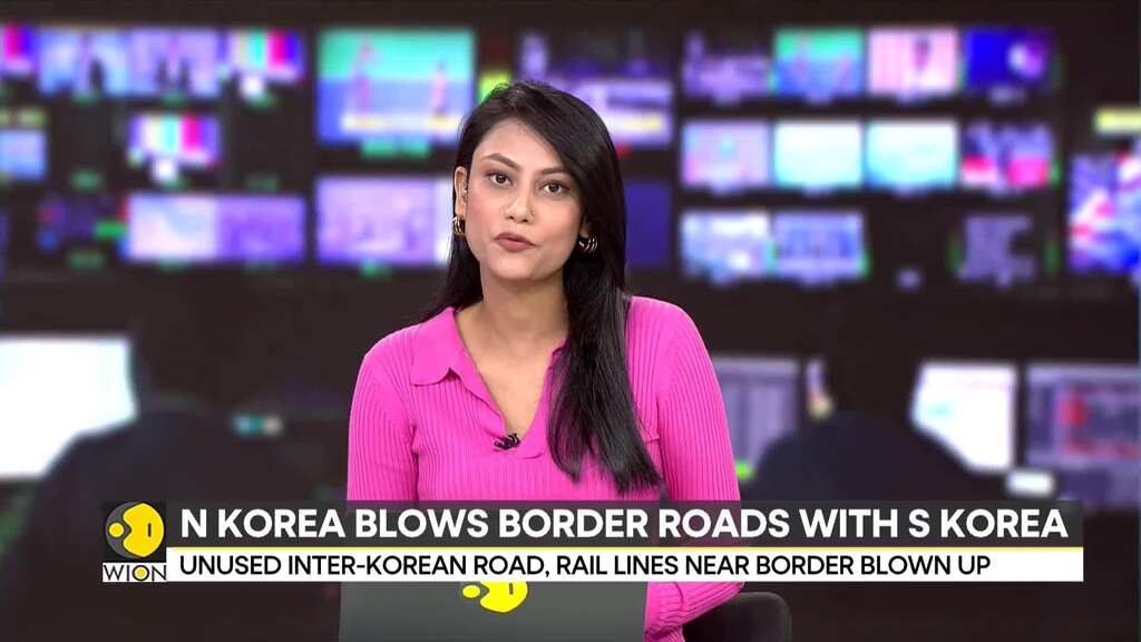 North Korea Blows Up Parts of Inter-Korean Road, Rail Lines Near Border Blown Up