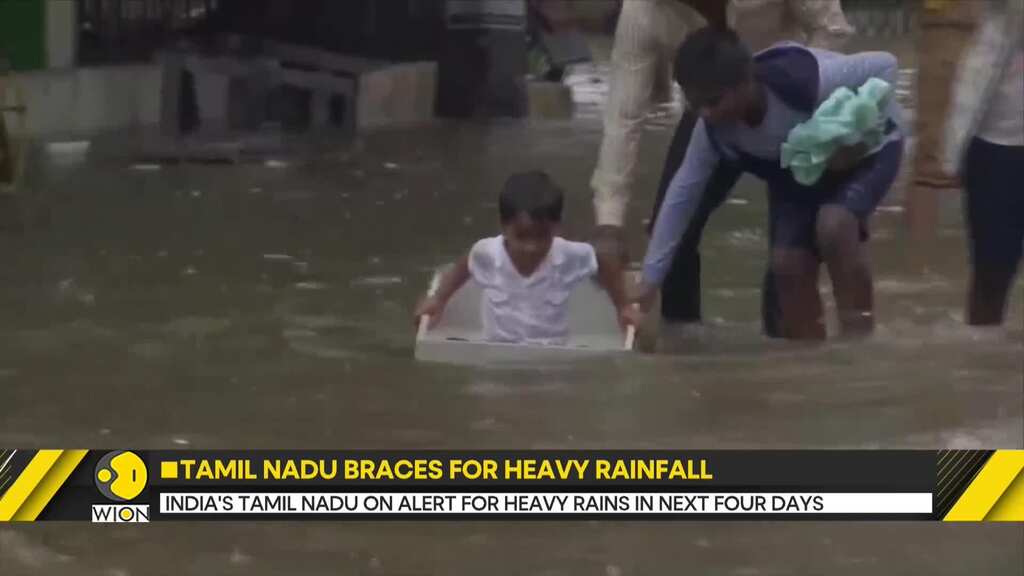 India: Tamil Nadu On High Alert For Heavy Rains In Next Four Days