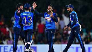 SL vs WI, 2nd T20I: Sri Lanka spinners crush West Indies to draw level in three-match series