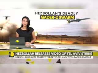 Israel-Hezbollah War: Hezbollah Releases Video Of Tel Aviv Strike