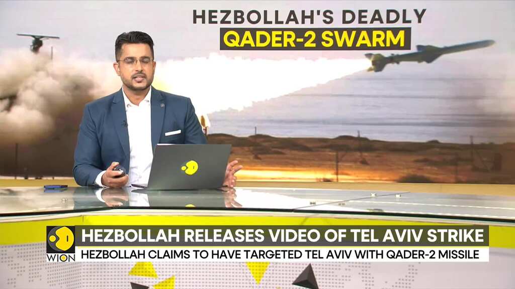 Israel-Hezbollah War: Hezbollah Claims To Have Targeted Tel Aviv With Qader-2 Missiles