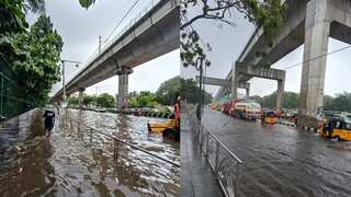 Chennai rain update: Incessant rains cause severe waterlogging across Chennai | Video