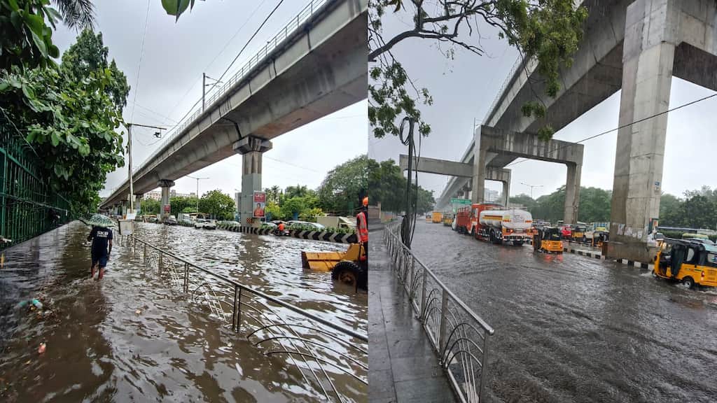 Chennai rain update: Incessant rains cause severe waterlogging across Chennai | Video