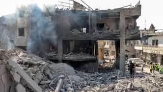 Lebanon says five dead, including mayor, in Israeli strikes on Nabatiyeh municipality
