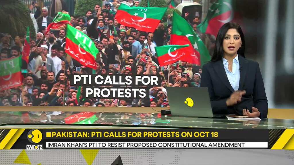 Pakistan: Imran Khan's PTI To Protest Against Constitutional Amendments on Oct 18