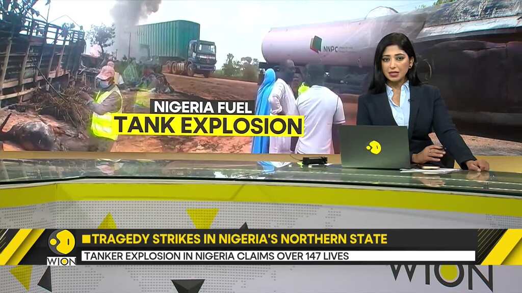 Nigeria Tanker Explosion: Tanker Overturned After Driver Lost Control Of Vehicle