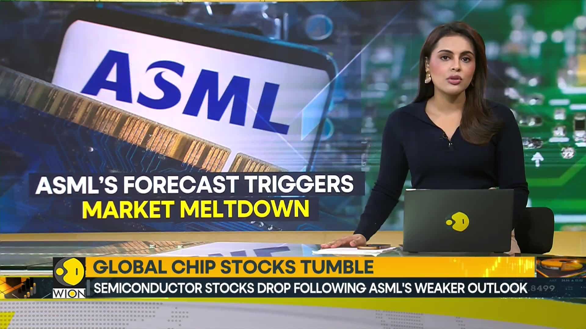 Chipmakers Face $420 BN Sell-off After ASML's Warning