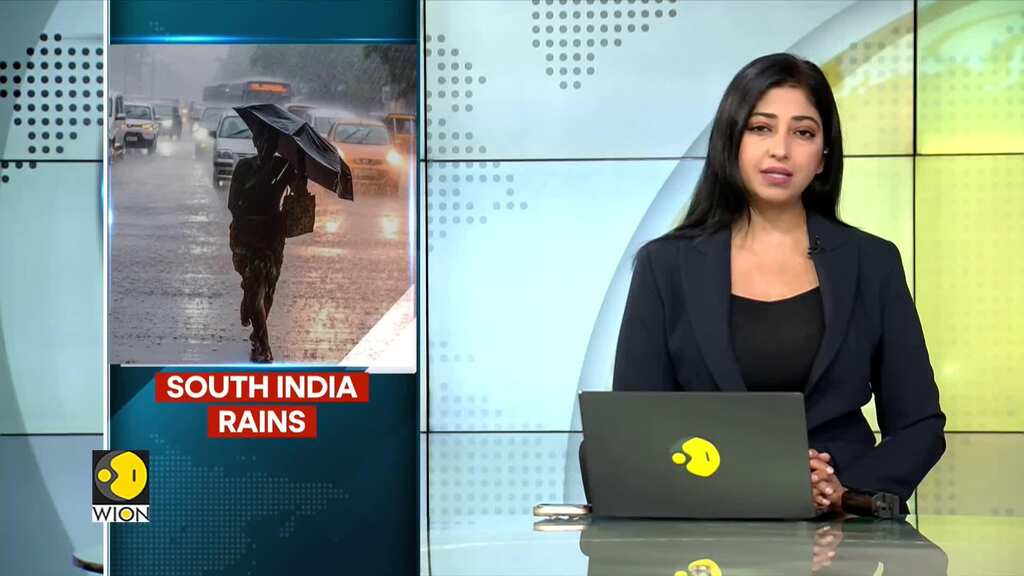 India: Rains In Tamil Nadu, Karnataka