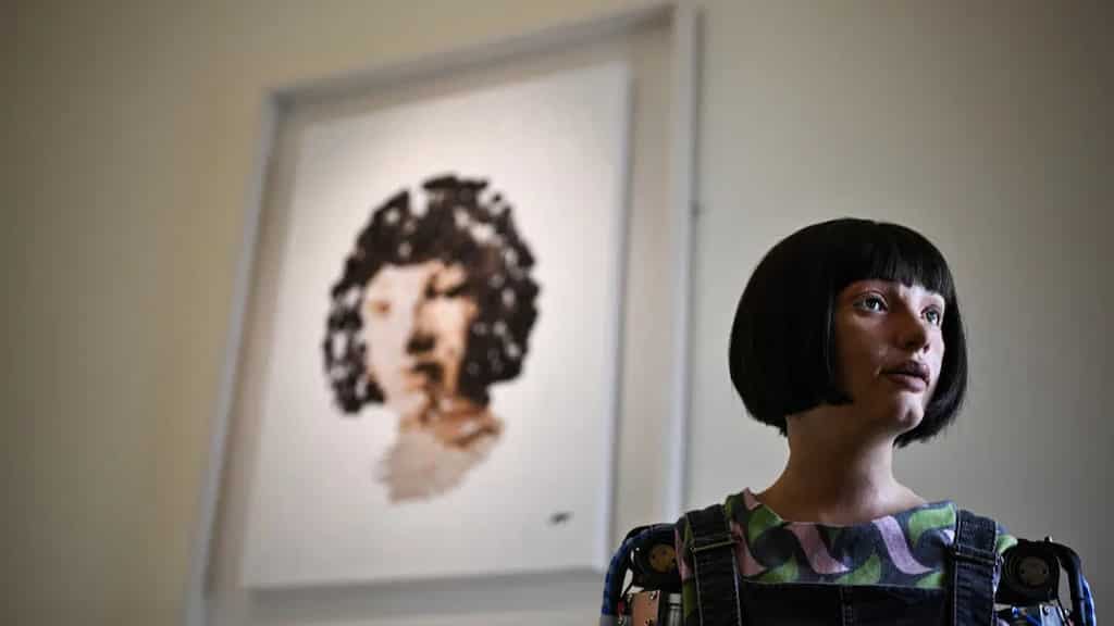 Humanoid robot's painting set to be auctioned by Sotheby’s, likely to fetch upto $180K