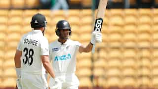 IND v NZ 2024: Rachin Ravindra smashes 134 in Bengaluru as New Zealand take 356-run-lead in first innings