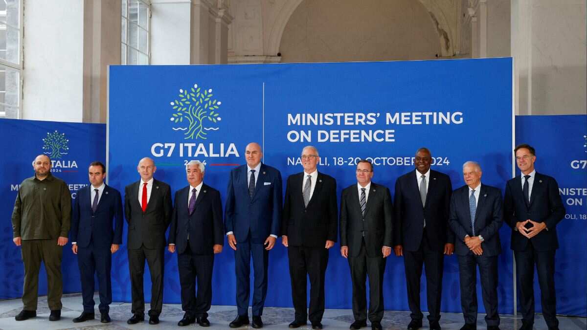 G7 meeting: Defence ministers vows 'unwavering support' for Ukraine; share concern over Lebanon conflict G7 meeting: Defence ministers vows 'unwavering support' for Ukraine; share concern over Lebanon conflict