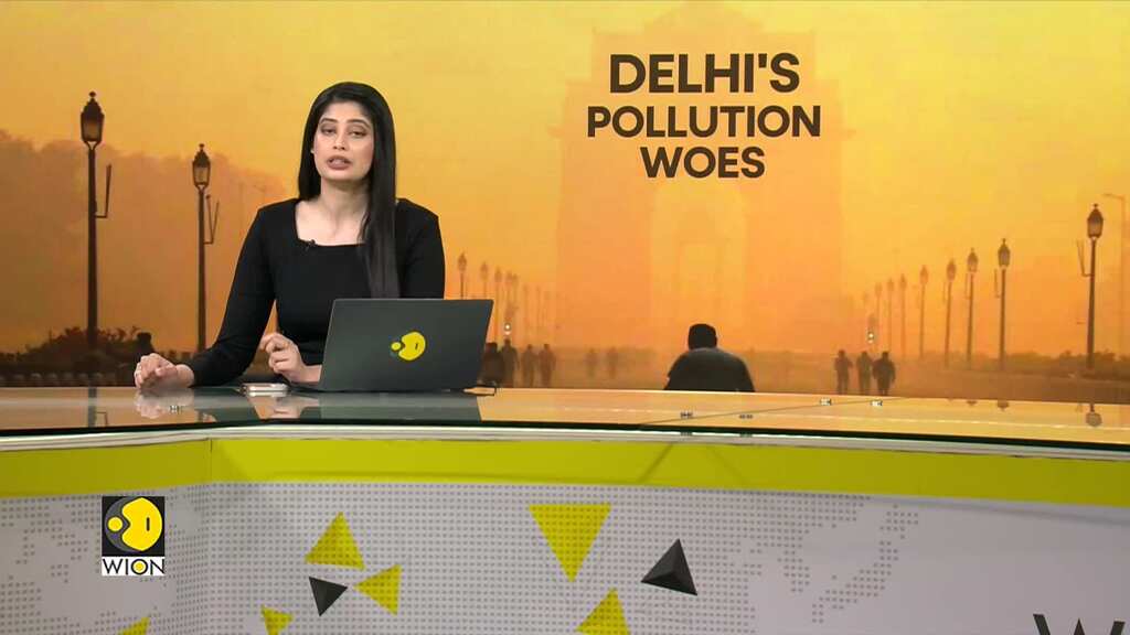 ​Delhi’s Pollution Woes: Delhi Battles Smog And Toxic River Foam
