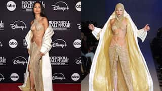 Zendaya channels Cher at Rock & Roll Hall of Fame induction ceremony; dons 2001 Bob Mackie couture gown