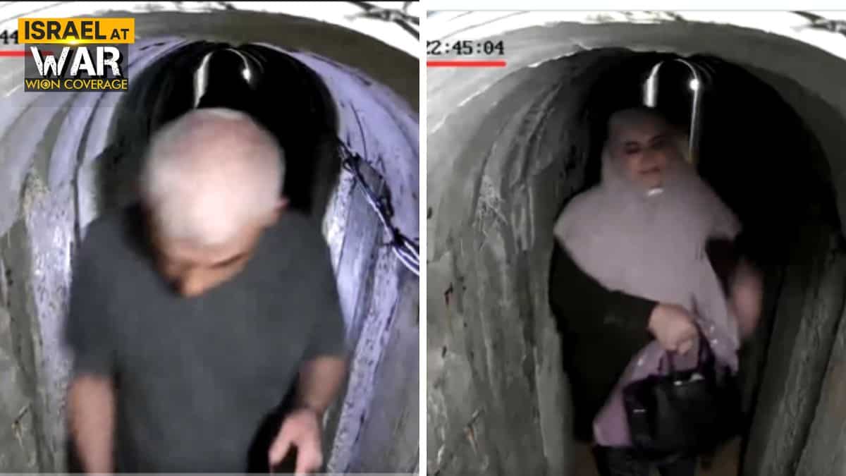 Watch: Yahya Sinwar in tunnel hours before Oct 7 attack, wife seen carrying handbag worth $32,000 Watch: Yahya Sinwar in tunnel hours before Oct 7 attack, wife seen carrying handbag worth $32,000