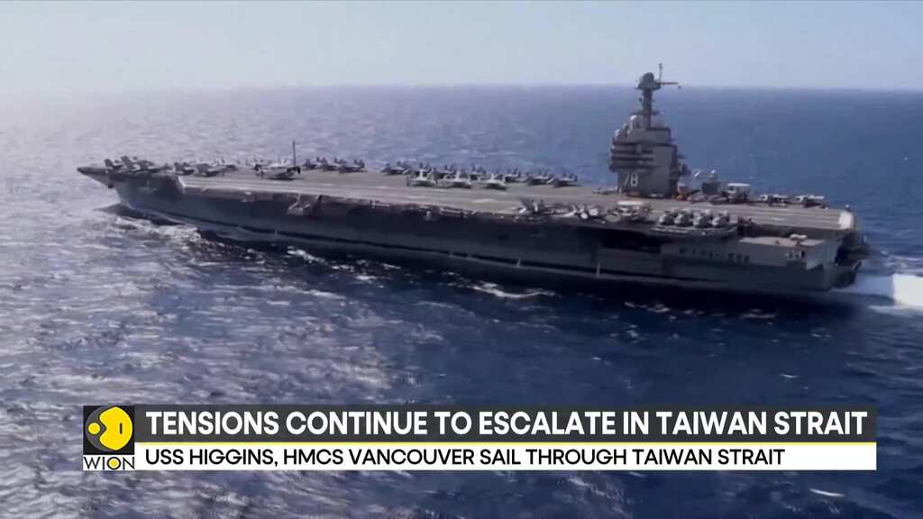 South China: Escalating Tensions In Taiwan Strait Following US-Canada Joint Naval Operation