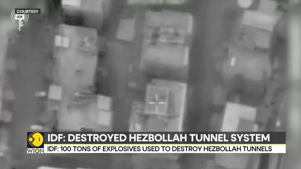 Israel-Hezbollah War: Israel Targets Hezbollah Infrastructure In Southern Lebanon