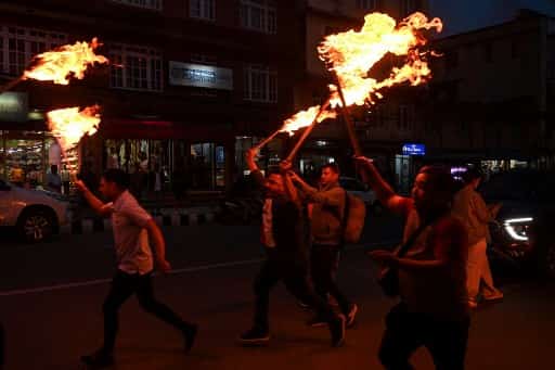 Police fire tear gas as thousands protest ex-deputy PM’s 'political' fraud charges Police fire tear gas as thousands protest ex-deputy PM’s 'political' fraud charges