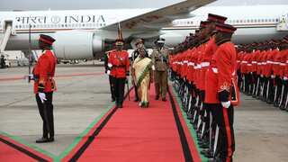 Prioritising Africa, India’s President visits three countries 