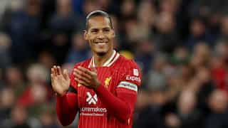 Liverpool captain Virgil van Dijk confirms discussions over contract extension underway ‘with right people’