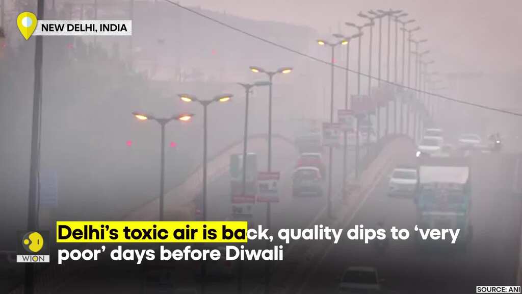 New Delhi: Toxic Air Engulfs Capital, Quality Dips To ‘Very Poor’ | WION Originals