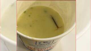 Man posts photo of centipede floating in Indian railways VIP lounge meal