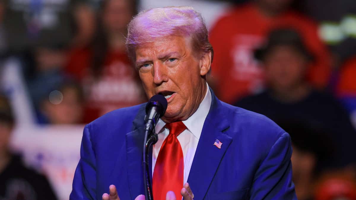 Donald Trump calls Kamala Harris ‘a low IQ individual’ and Tim Walz ‘the stupidest man'