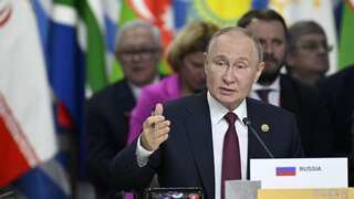 Russian President Putin welcomes BRICS leaders offering Ukraine mediation