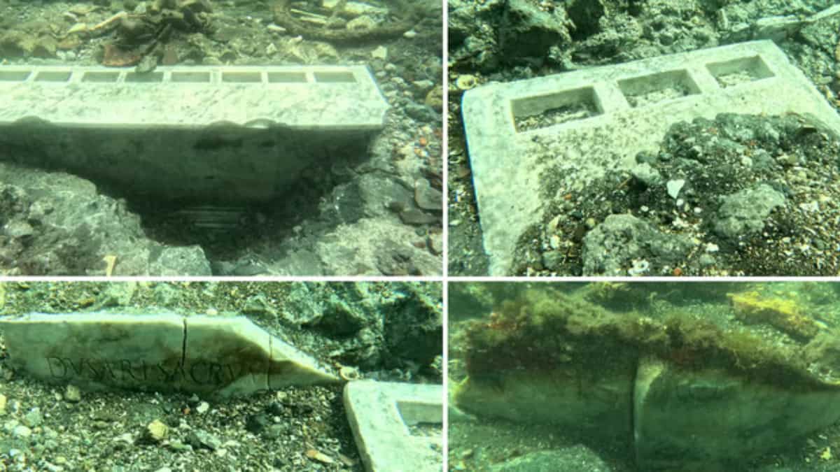 THIS 2,000-year-old temple is submerged underwater in Italy. It was featured in 'Indiana Jones'