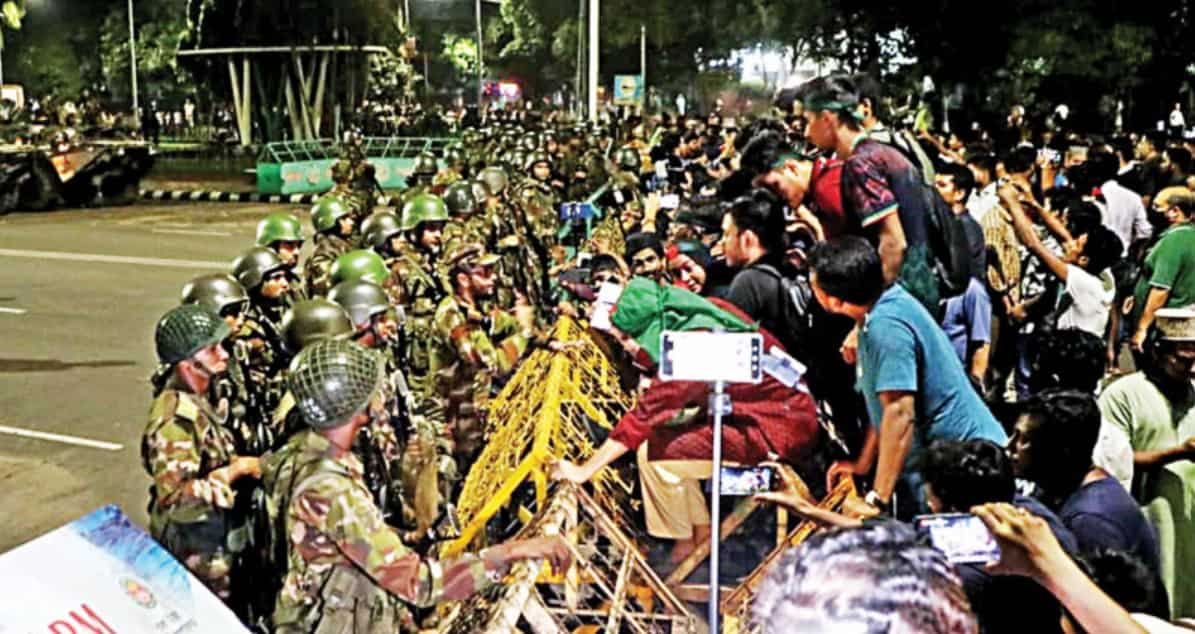 Bangladesh interim govt declares student wing of Sheikh Hasina’s party as terror outfit Bangladesh interim govt declares student wing of Sheikh Hasina’s party as terror outfit