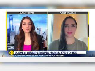 U.S. Elections 2024: Survey Shows Donald Trump Ahead by Two Points Over Kamala Harris