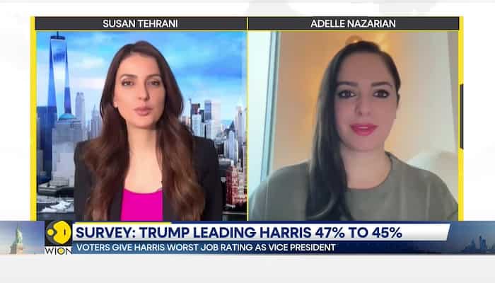 U.S. Elections 2024: Survey Shows Donald Trump Ahead by Two Points Over Kamala Harris