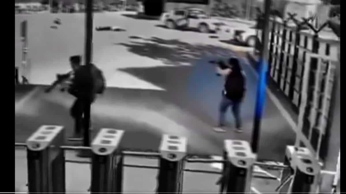 Turkey terror attack: CCTV videos show man and a woman storming Turkish aerospace company