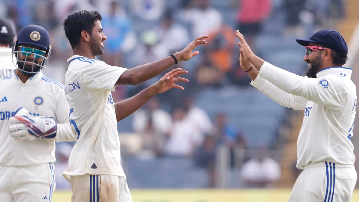 IND vs NZ, 2nd Test: Washington Sundar picks seven wickets on return to Indian team, repays selectors' faith
