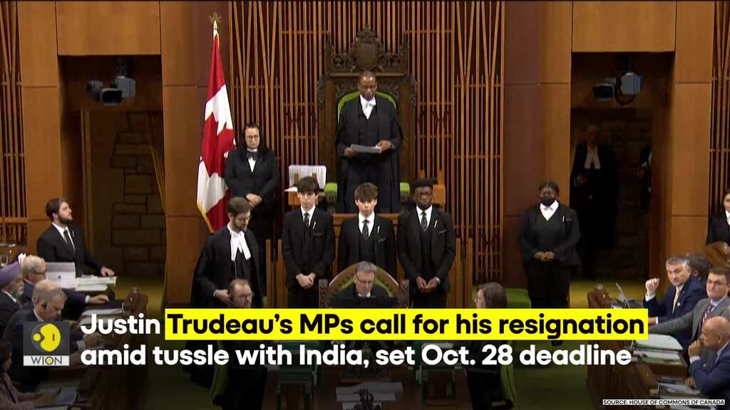 Canada: Justin Trudeau’s MPs Call For His Resignation Amid Tussle With India | WION Originals