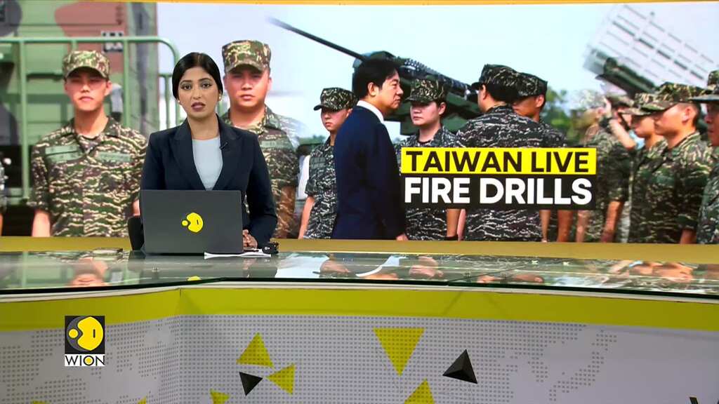 Taiwanese Military Holds Live-Fire Drills On Phengu Island Amid China-Taiwan Tensions