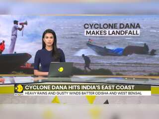 Cyclone Dana: Coastal Districts Witness Heavy Rainfall