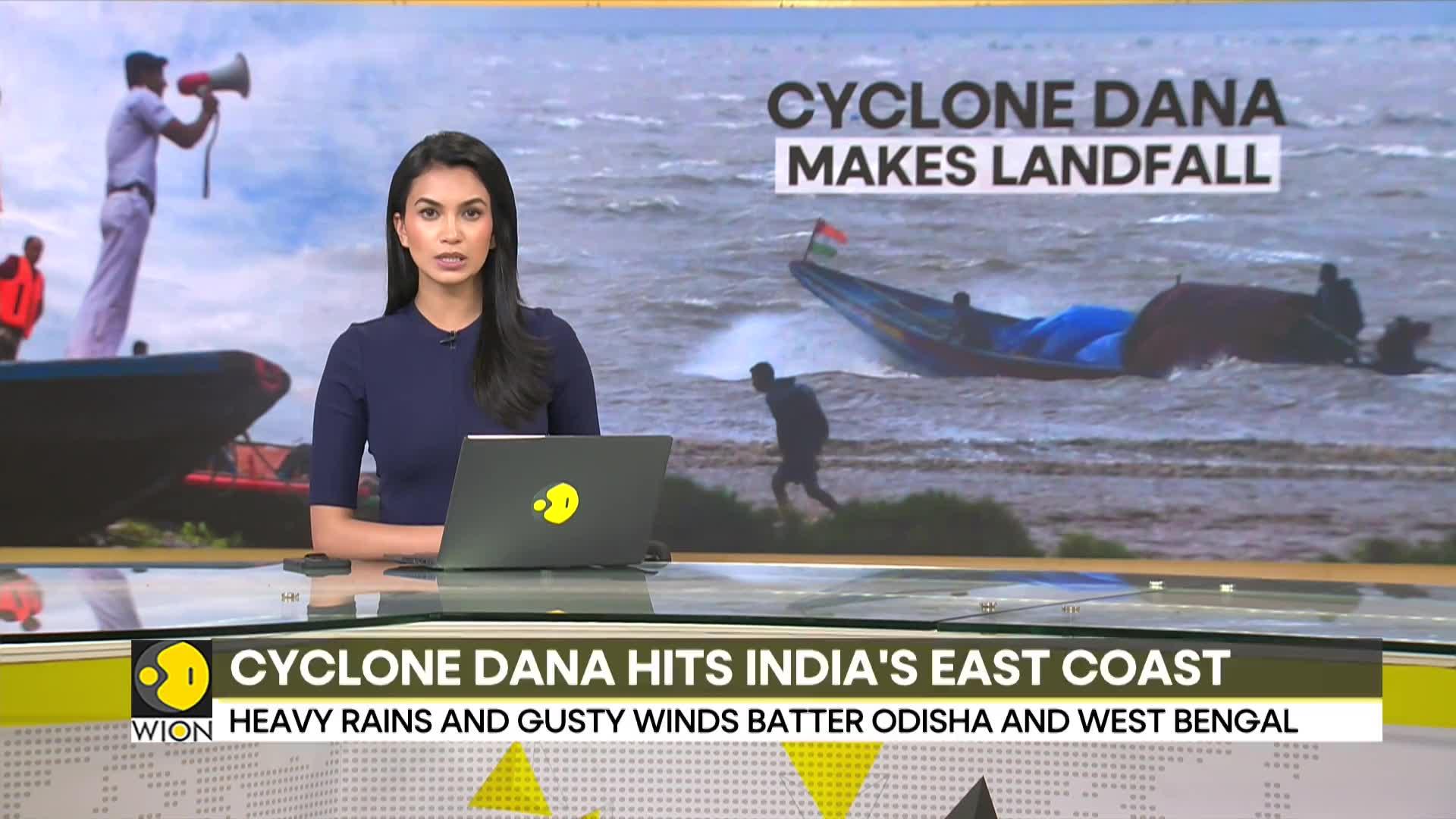 Cyclone Dana: Coastal Districts Witness Heavy Rainfall