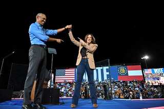Kamala Harris, Obama bring star power to Georgia, urging voters to reject Trump’s ‘wannabe dictatorship’