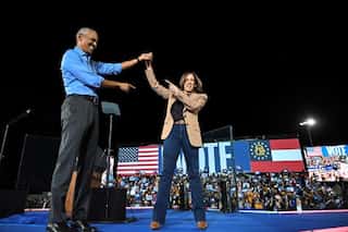 Kamala Harris, Obama bring star power to Georgia, urging voters to reject Trump’s ‘wannabe dictatorship’