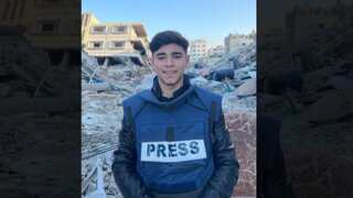 IDF arrests and 'abuses' teen Palestinian journalist Aboud Battah