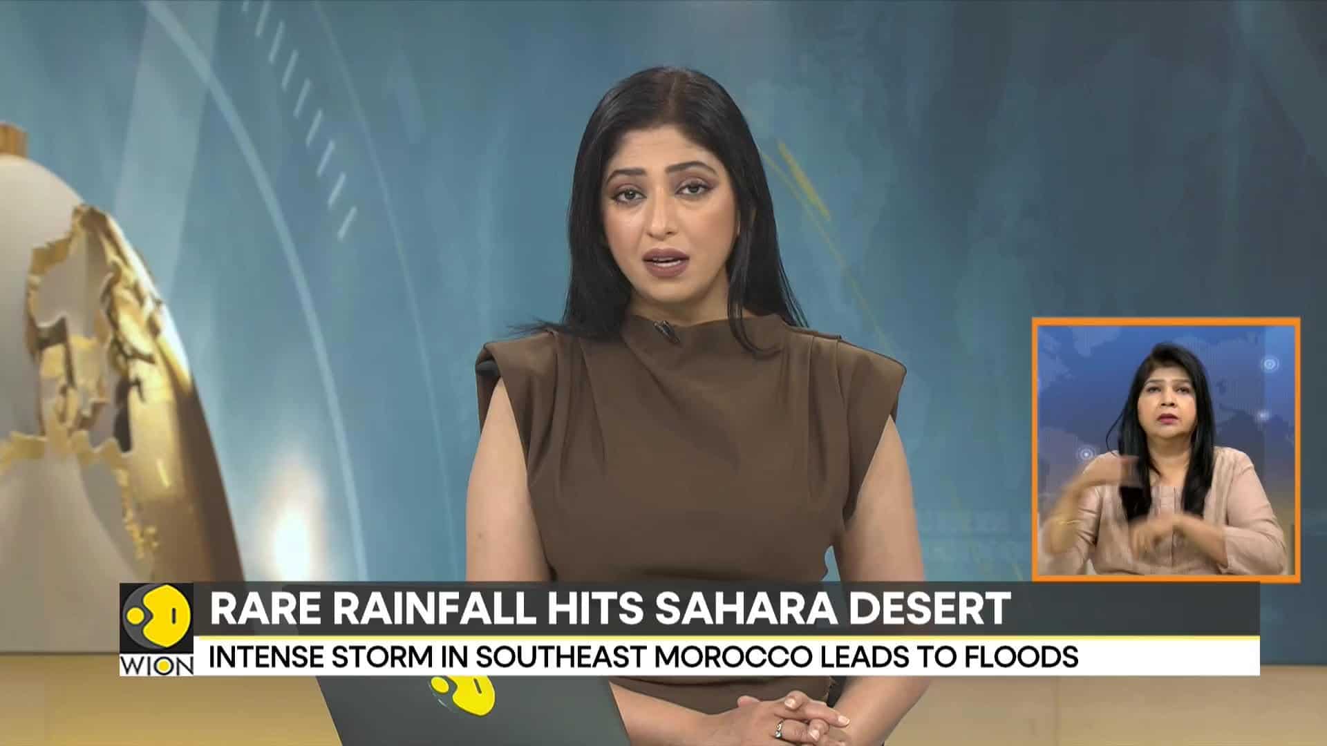 Sahara Desert Witness First Floods In 50 Years - World News