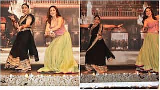 Vidya Balan falls on stage during Ami Je Tomar 3.0 performance with Madhuri Dixit: Watch