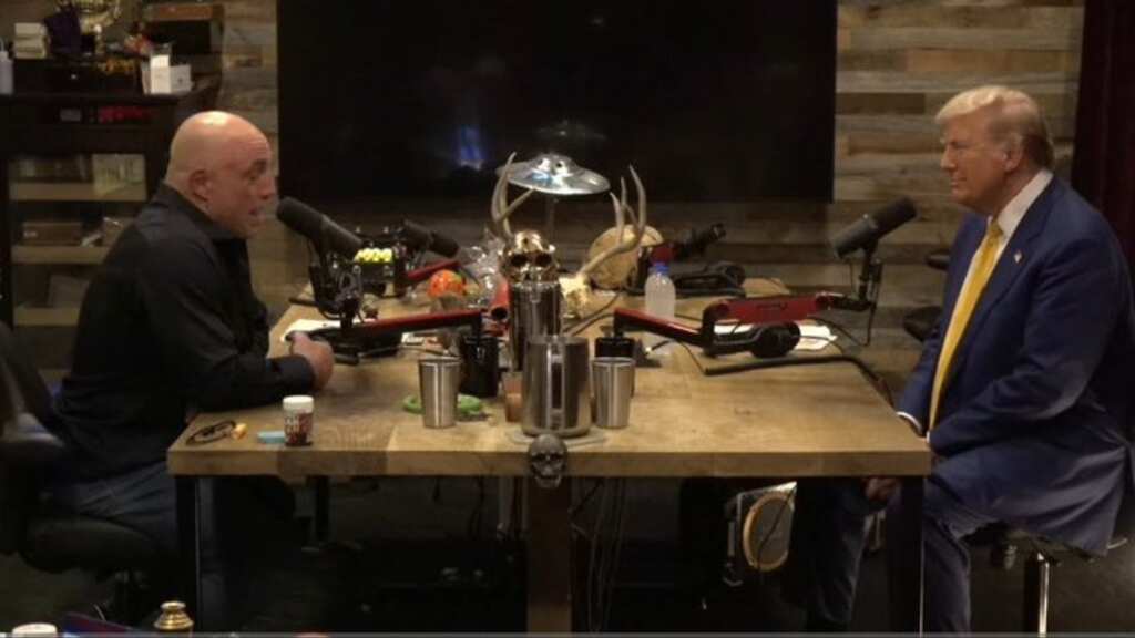 'You can't be voting for Kamala': Trump asks Joe Rogan to endorse him for November election