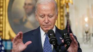 'This is sweet': US President Biden votes early, supports Harris against Trump in Delaware