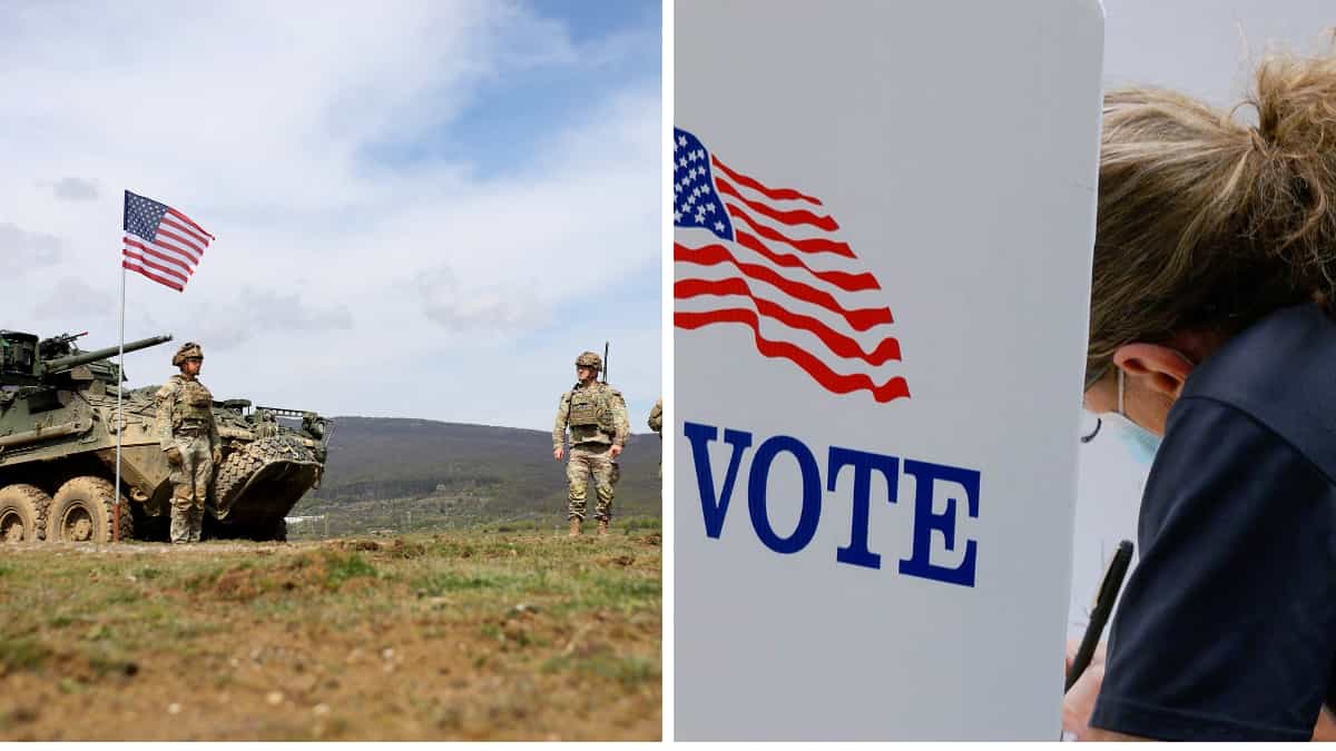 US presidential election 2024: How do uniformed services members vote in polls?
