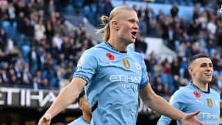 Premier League: Erling Haaland fires Man City to top; Aston Villa, Brighton held in thrillers