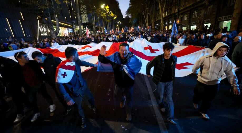Georgia's ruling Dream party wins majority with 70% of precincts counted Georgia's ruling Dream party wins majority with 70% of precincts counted