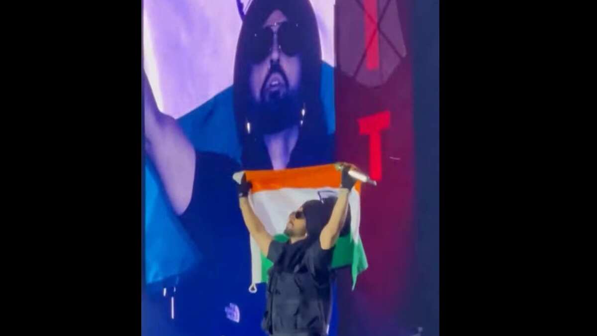 Diljit Dosanjh kicks off Dil-Luminati tour concert with patriotic twist in Delhi