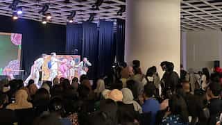 Young actors perform Songs of Silence at Indonesia's first deaf musical