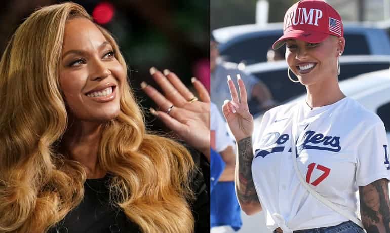 Beyonce's speech at Kamala Harris's rally was copied? Model Amber Rose claims